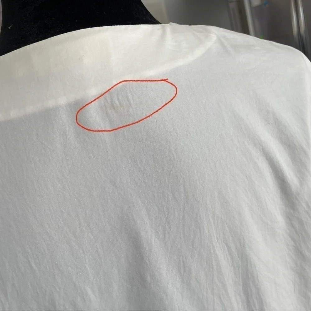 Tory Burch White Embroidered Top